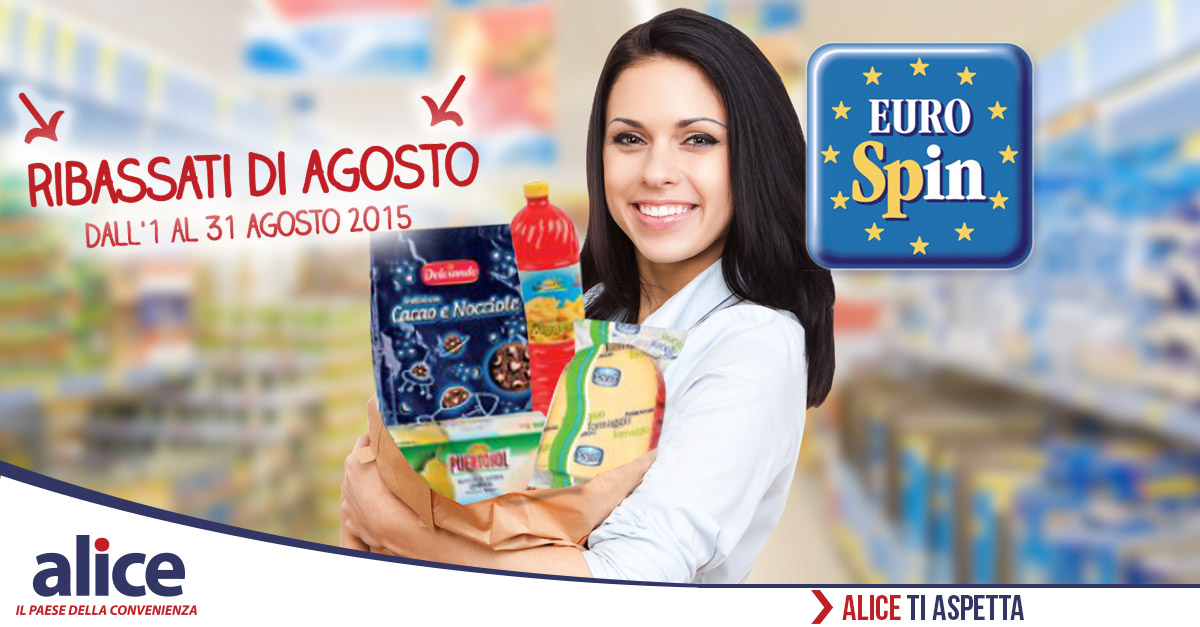 Volantino  Eurospin dal 1 al 31 agosto 2015