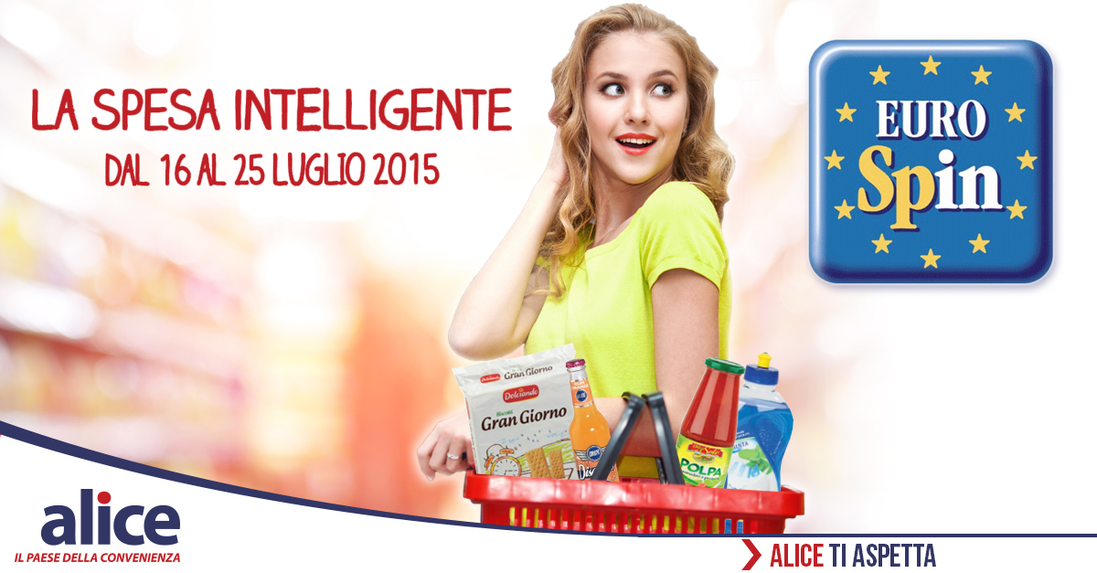 Volantino  Eurospin dal 16 all'25 luglio 2015